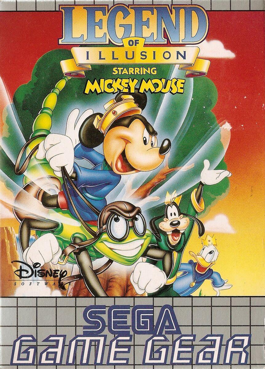 Legend of Illusion Starring Mickey Mouse PAL Sega Game Gear