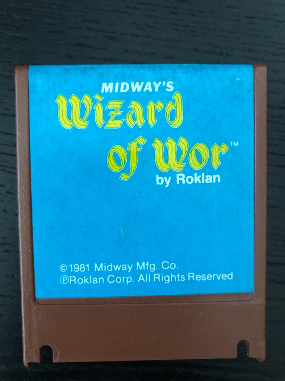 Wizard of Wor Atari 400