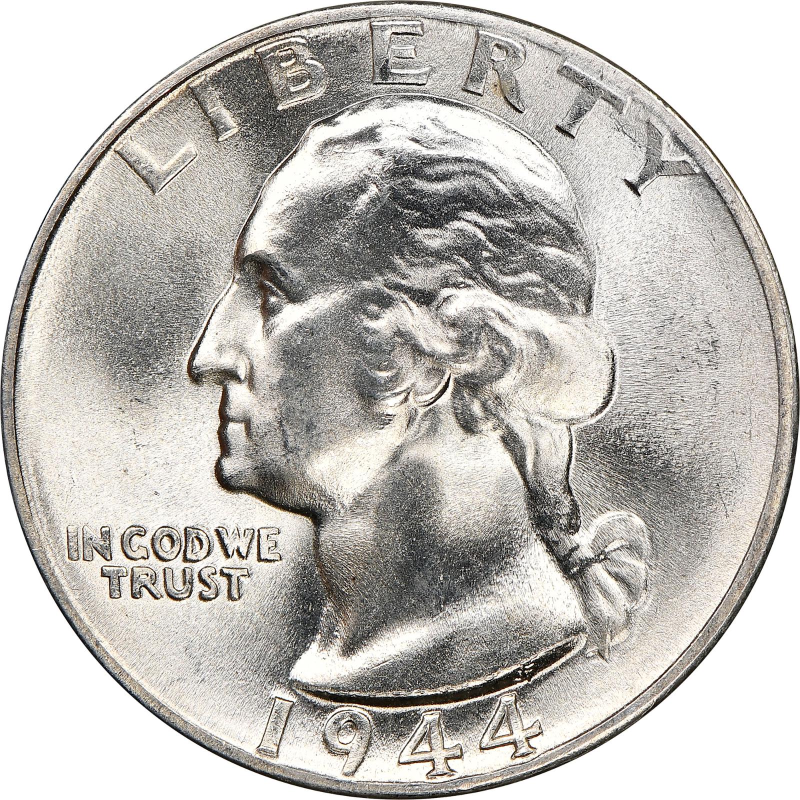 1944 Coins Washington Quarter
