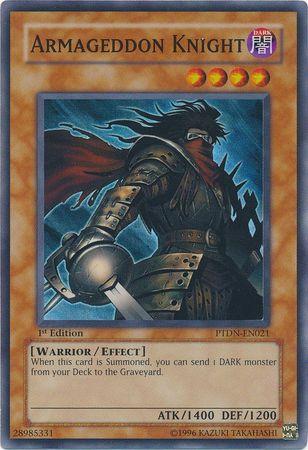 Armageddon Knight PTDN-EN021 YuGiOh Phantom Darkness