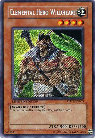 Elemental HERO Wildheart EHC2-EN003 YuGiOh Elemental Hero Collection 2