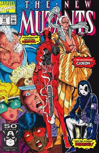 New Mutants #98 (1991) Cover Art