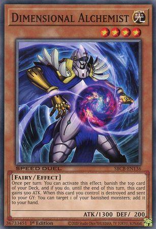 Dimensional Alchemist SBCB-EN136 YuGiOh Speed Duel: Battle City Box