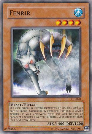 Fenrir IOC-020 YuGiOh Invasion of Chaos