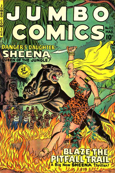 Jumbo Comics #133 (1950) Comic Books Jumbo Comics