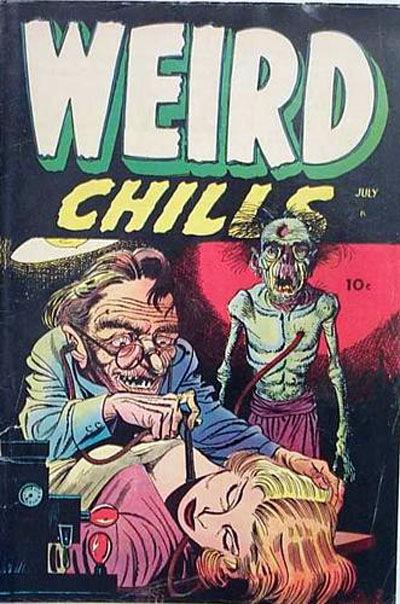 Weird Chills #1 (1954) Comic Books Weird Chills