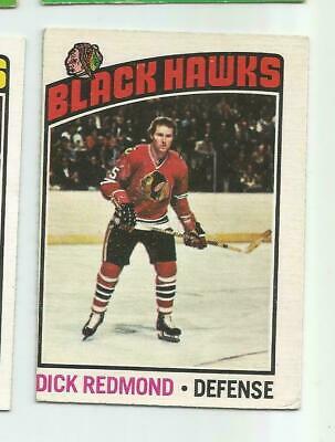 Dick Redmond #12 Hockey Cards 1976 O-Pee-Chee