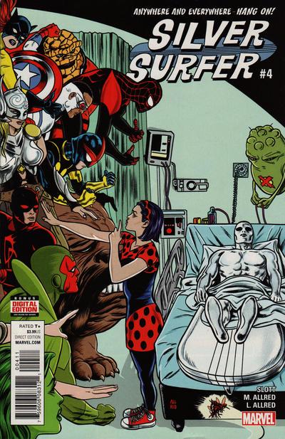Silver Surfer #4 (2016) Comic Books Silver Surfer