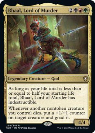 Bhaal, Lord of Murder #268 Magic Commander Legends: Battle for Baldur's Gate