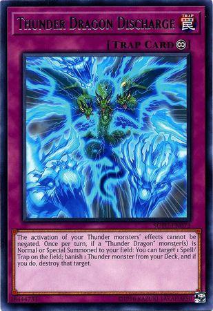 Thunder Dragon Discharge SOFU-EN073 YuGiOh Soul Fusion