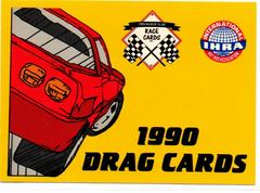 Checkered Flag Header Racing Cards 1990 Checkered Flag IHRA Prices