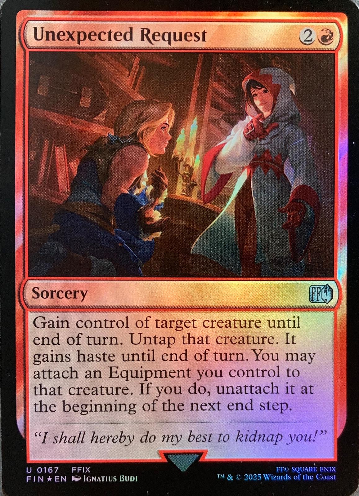 Unexpected Request [Foil] condition prices