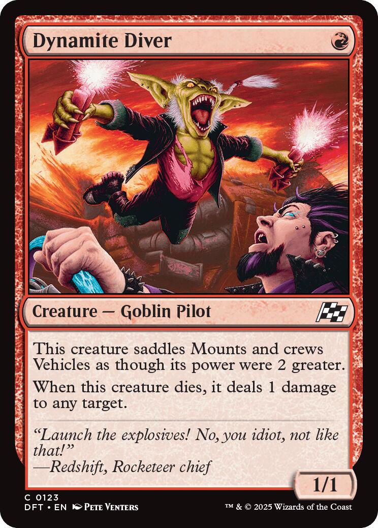 Dynamite Diver (Magic Aetherdrift)