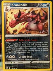 Krookodile [Reverse Holo] #113 Pokemon Silver Tempest Prices