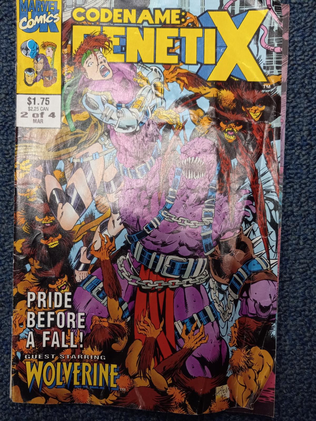 Codename: Genetix #2 (1993) Comic Books Codename: Genetix