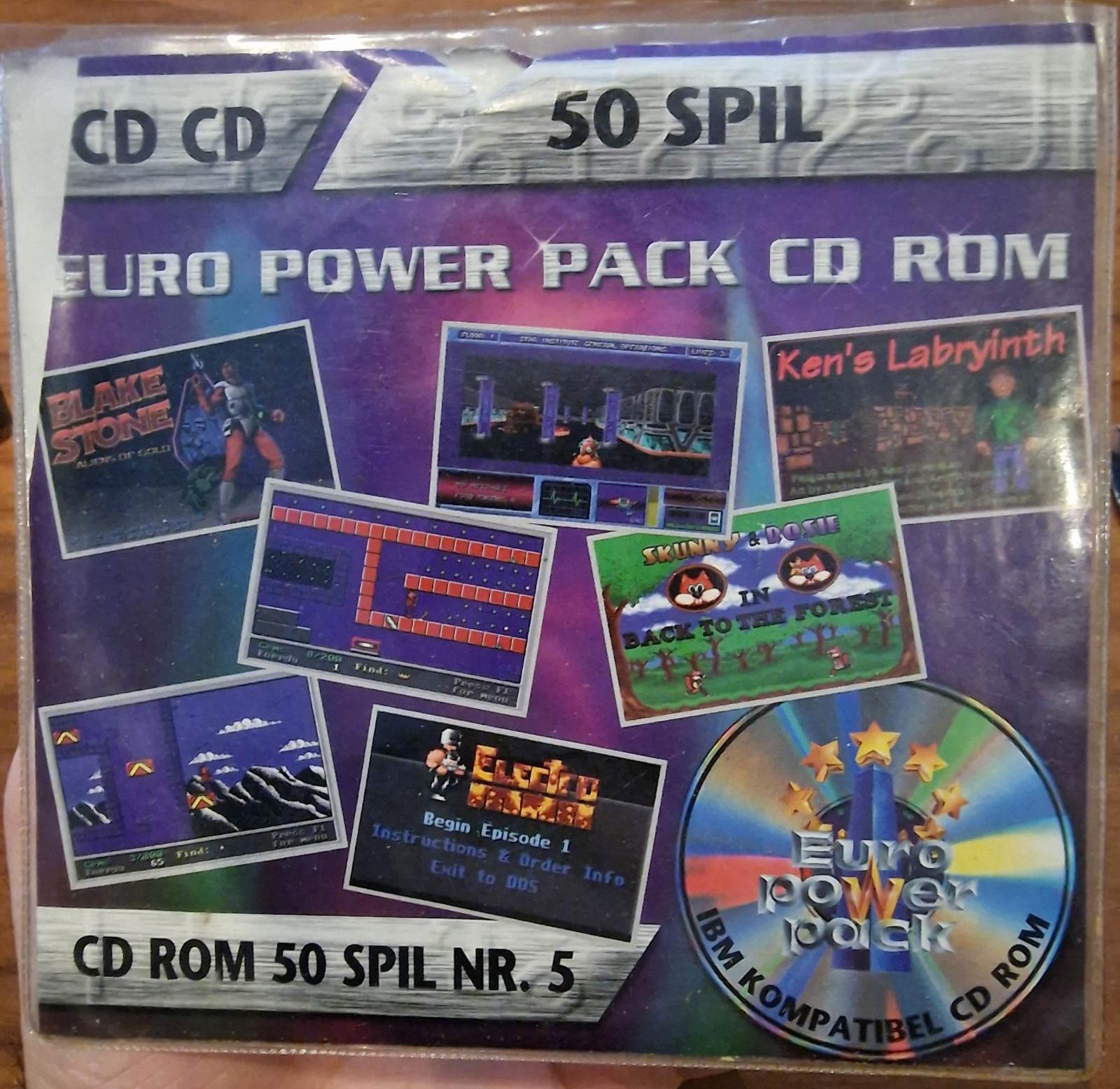 Euro Power Pack: 50 Games CD Nr.5 PC Games