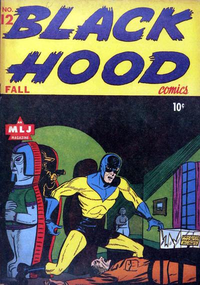 Black Hood Comics #12 (1944) Comic Books Black Hood Comics