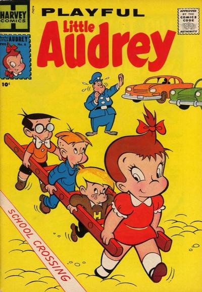 Playful Little Audrey #6 (1958) Comic Books Playful Little Audrey