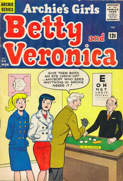 Archie's Girls Betty and Veronica #99 (1964) Comic Books Archie's Girls Betty and Veronica