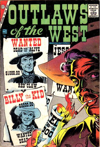 Outlaws of the West #11 (1957) Comic Books Outlaws of the West
