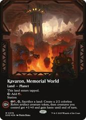 Kavaron, Memorial World [Borderless Foil] #281