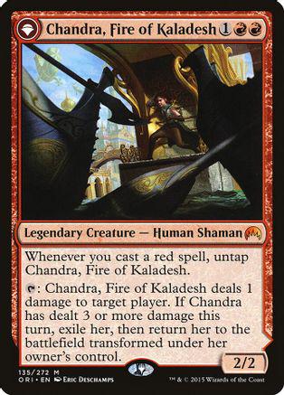 Chandra, Fire of Kaladesh Magic Magic Origins