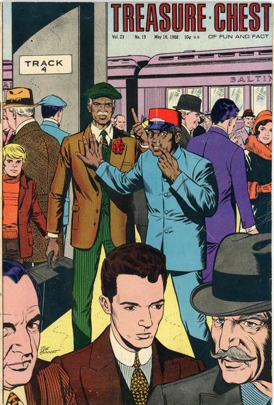 Treasure Chest of Fun and Fact #19 445 (1968) Comic Books Treasure Chest of Fun and Fact