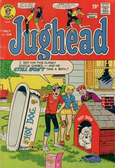 Jughead #218 (1973) Comic Books Jughead