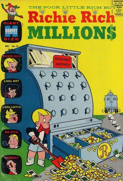 Richie Rich Millions #15 (1965) Comic Books Richie Rich Millions