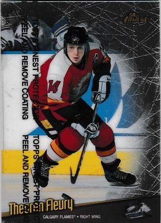 Theoren Fleury #2 Hockey Cards 1998 Finest