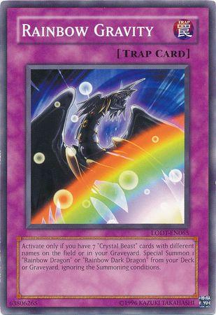 Rainbow Gravity LODT-EN065 YuGiOh Light of Destruction