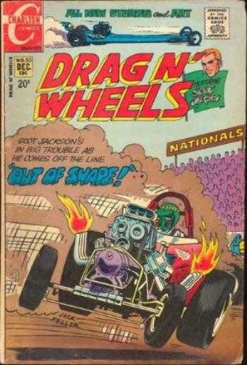 Drag N' Wheels #50 (1969) Comic Books Drag N' Wheels