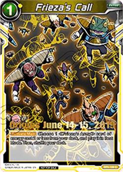 Frieza's Call BT1-109 Dragon Ball Super Divine Multiverse Release Promos
