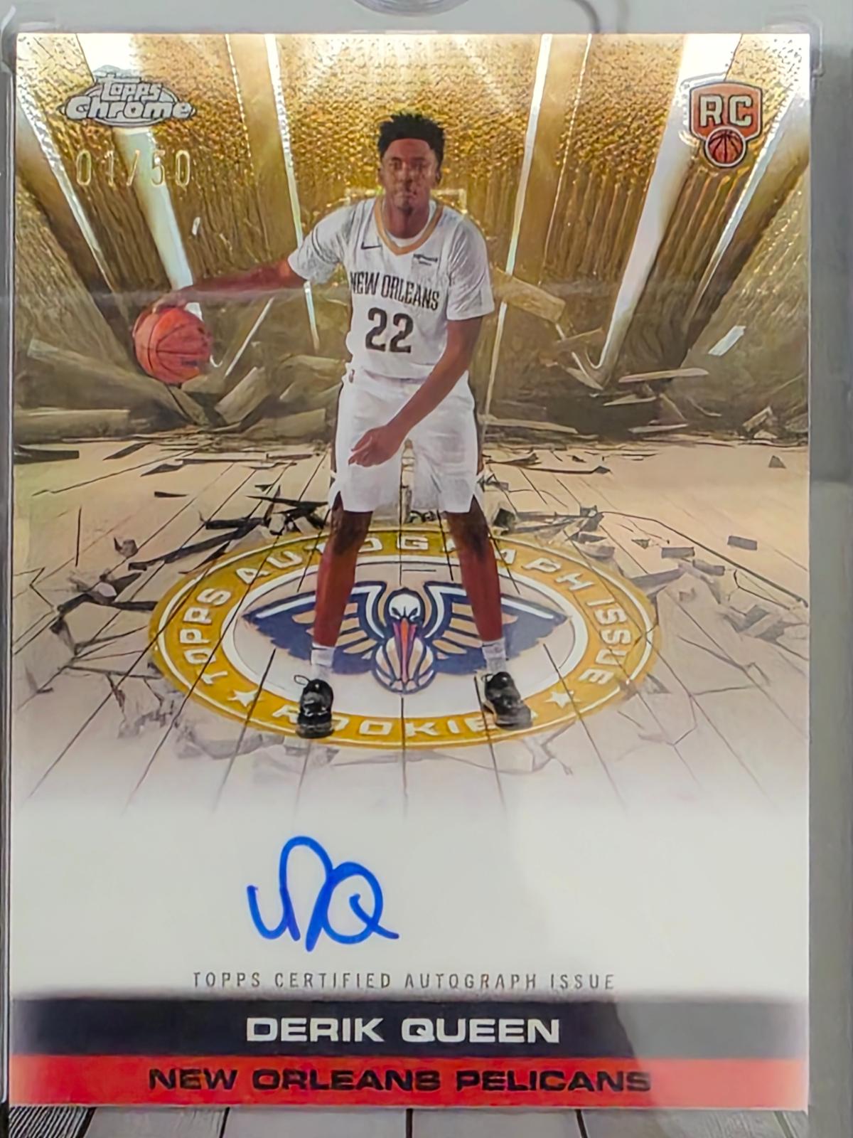 Derik Queen [Gold Refractor] #TAUR2-DQ Prices [Rookie] | 2025