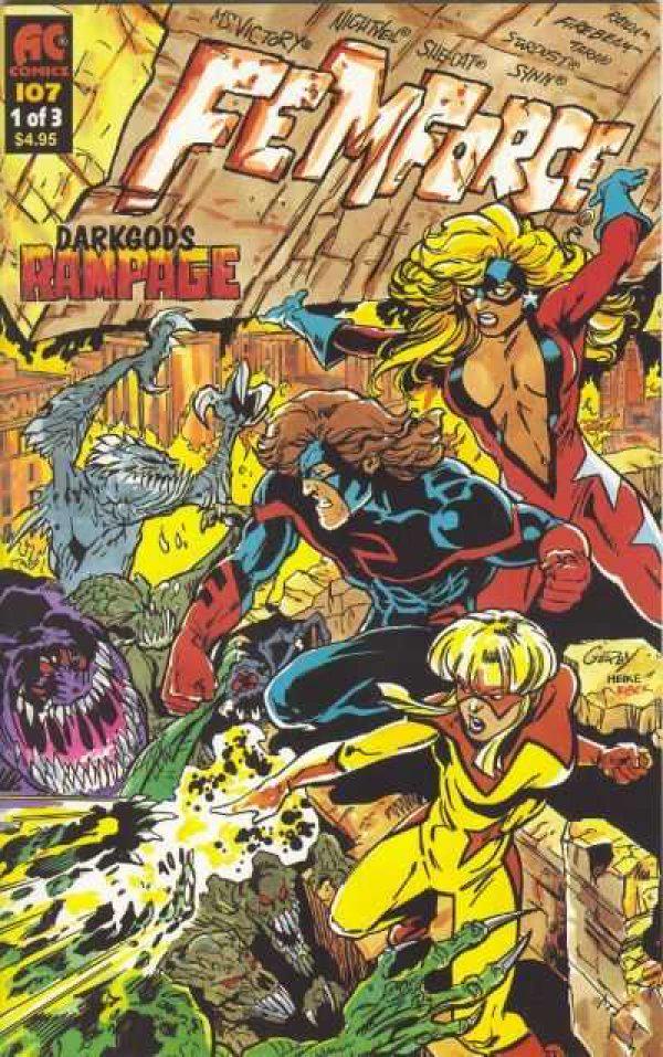 Femforce #107 (1997) Comic Books Femforce