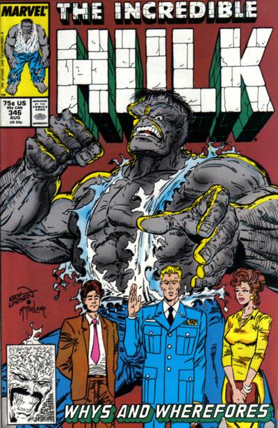 The Incredible Hulk #346 (1988) Comic Books Incredible Hulk