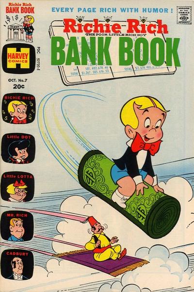 Richie Rich Bank Book #7 (1973) Comic Books Richie Rich Bank Book