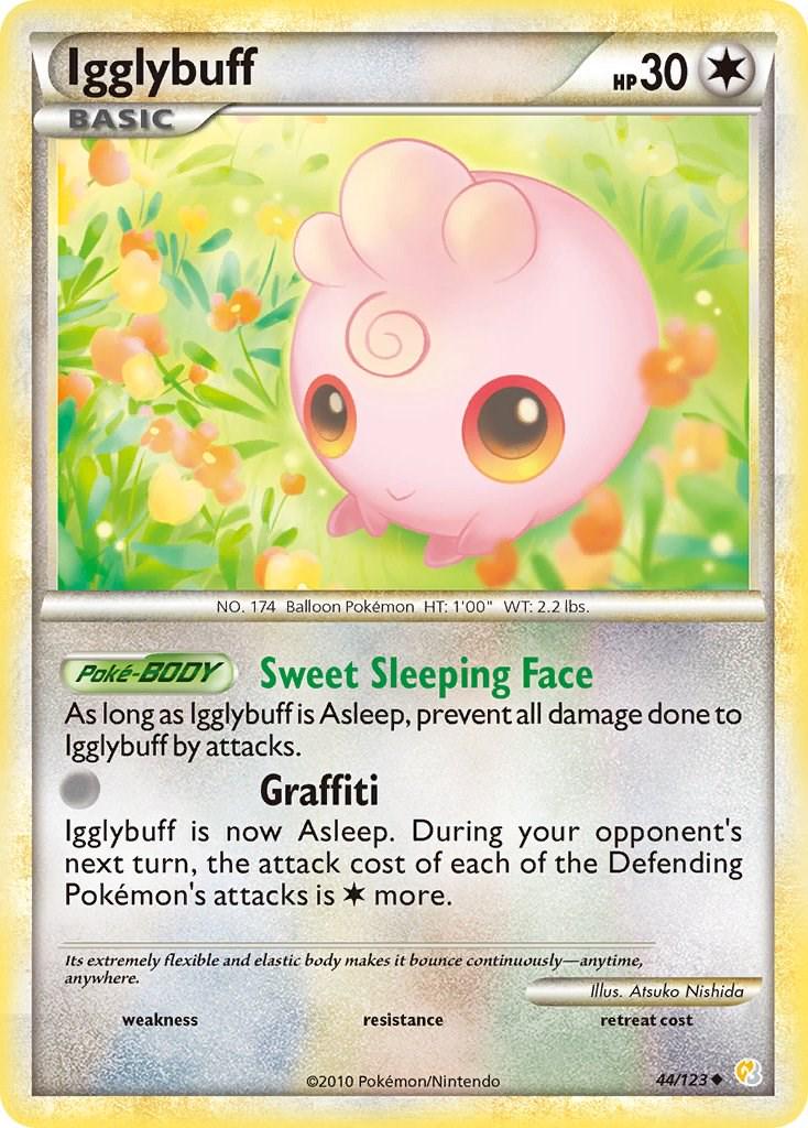 Igglybuff #44 Pokemon HeartGold & SoulSilver