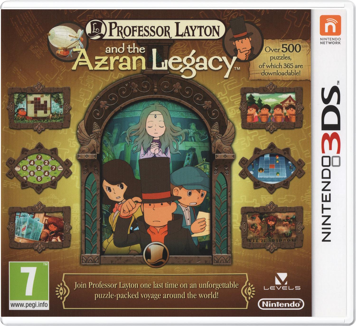 Professor Layton and the Azran Legacy PAL Nintendo 3DS