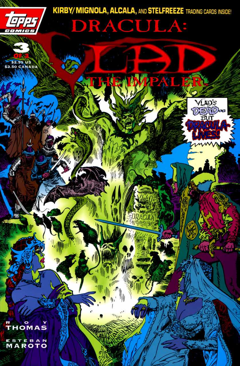 Dracula: Vlad the Impaler #3 (1993) Comic Books Dracula: Vlad The Impaler
