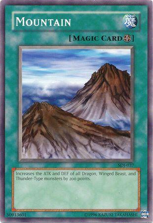 Mountain SDJ-037 YuGiOh Starter Deck: Joey