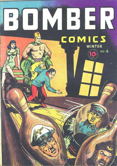 Bomber Comics #4 (1944) Comic Books Bomber Comics