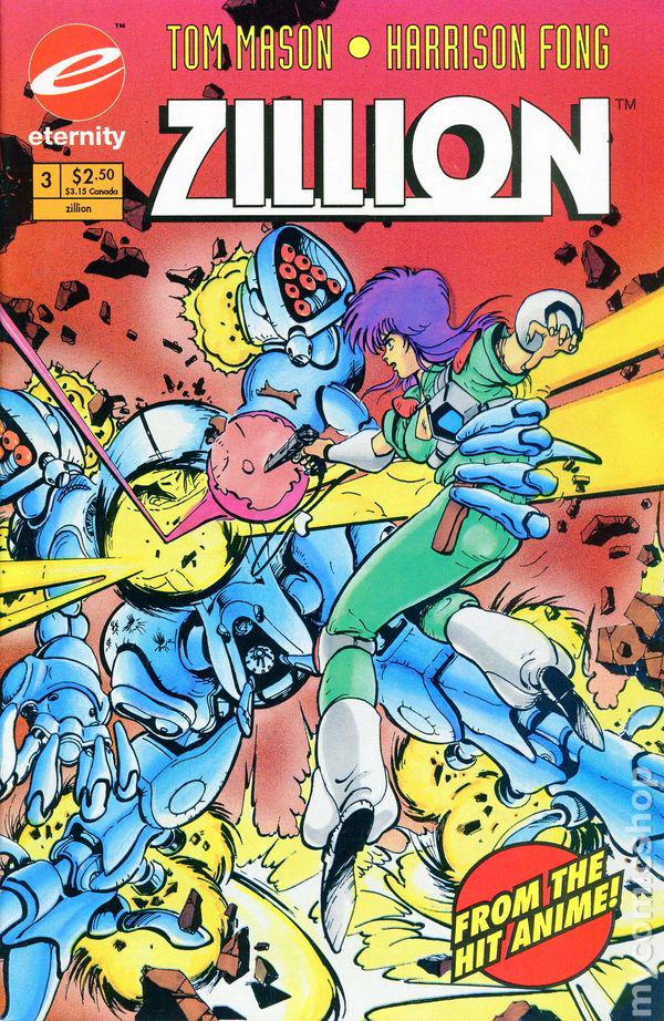Zillion #3 (1993) Comic Books Zillion