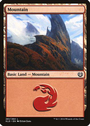 Mountain #261 Magic Kaladesh