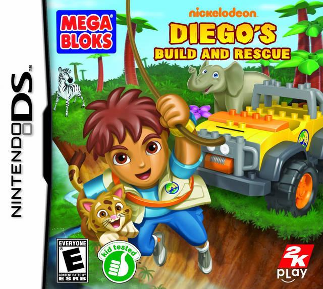 Go, Diego, Go: Mega Bloks Build & Rescue Nintendo DS