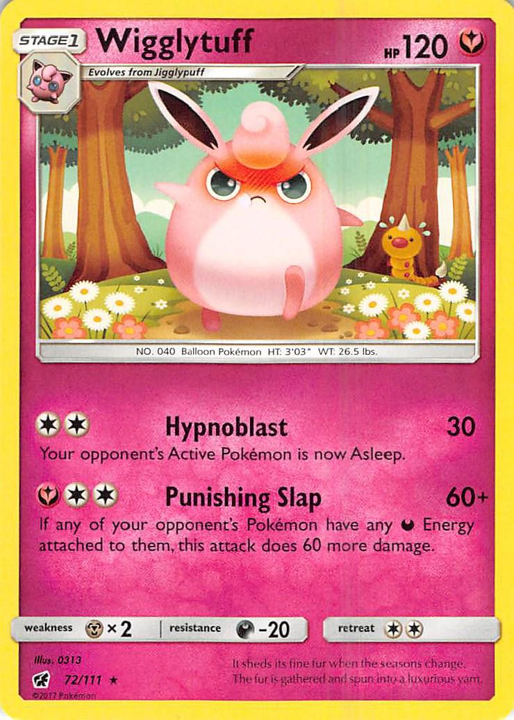 Wigglytuff #72 Pokemon Crimson Invasion