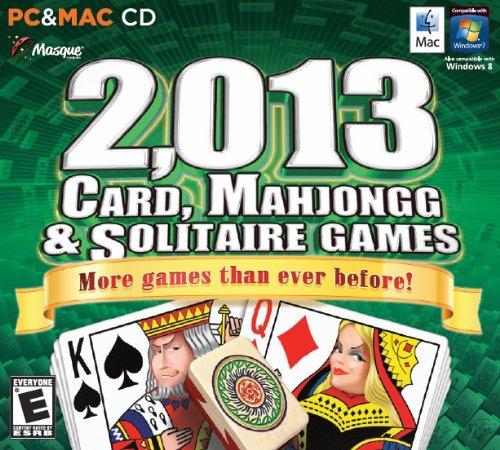 2,013 Card, Mahjongg & Solitaire Games PC Games