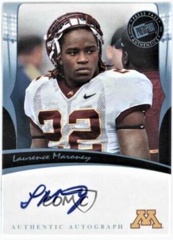 Laurence Maroney #NNO Football Cards 2006 Press Pass Legends Autographs