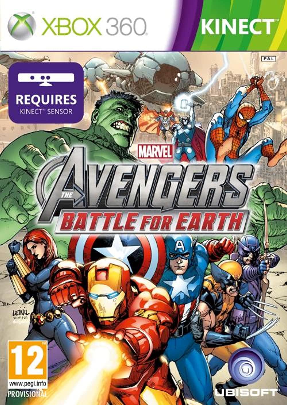 Marvel Avengers: Battle For Earth PAL Xbox 360