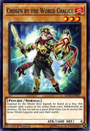 Chosen by the World Chalice MP18-EN045 YuGiOh 2018 Mega-Tin Mega Pack